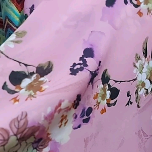 Kain ceruty babydolbahan shifon ceruti motif harga per 50cm