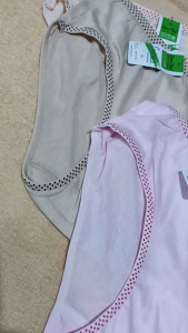 3PCS CELANA DALAM WANITA SILVER NINE KARET MOTIF BAHAN KATUN L XL XXL