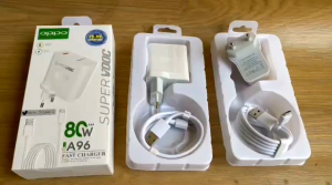 Charger ORI OPPO A96 80W FAST CHARGING SUPER VOOC