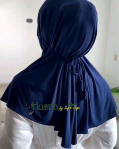 Hijab Maryam Ropel HUSNA jersy premium