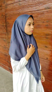 Mazaya Hijab Superfine Voal Sahara Premium - Darker sea