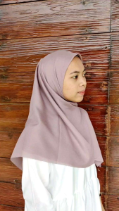 Mazaya Hijab Superfine Voal Sahara Premium - Lilac Sachet
