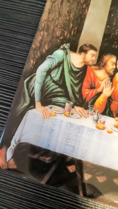 The Last Supper Epoxy Wall Plaque (390×175mm)