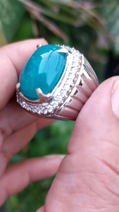 CINCIN BATU NATURAL BACAN ORIGINAL●SIZE MEDIUM