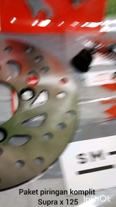 Pemilihan dan Perawatan Piringan Cakram Belakang & Kampas Rem Depan Motor Honda Supra X 125
