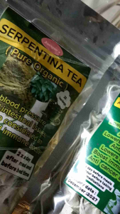 SERPENTINA +AMPALAYA TEA FOR DIABETIC and HIGH BLOOD 50 TEA BAGS