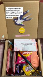 SET JIMAT GIFT BOX // SET D