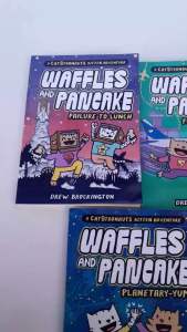 Waffle and Pancake หนังสือ comic book ภาษาอังกฤษ สำหรับเด็ก เซต 3 เล่ม