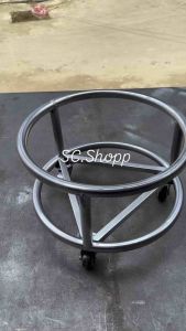 Giá đỡ bình gagiá đỡ đa năng tiện lợi có bánh xe.Kệ đẩy bình gakệ đẩy đa năng đường kính 35cm