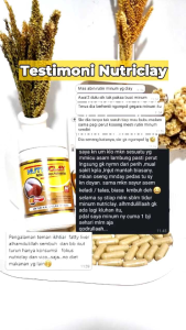 Nutriclay untuk asam lambung detox usus dan Gerd anxiety