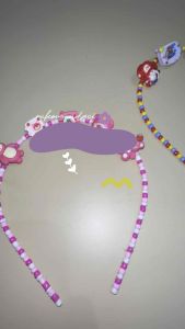 Bando Beads Karakter Kartun Animasi: Lotso Mario & Winnie the Pooh