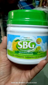 SBG BARLEY GRASS POWDER   1 JAR  240g powder /120g pouch powder /12g capsul in bottle. Per  SERVING