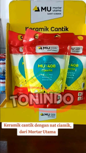Pengisi Nat Keramik Mortar Utama MU-408 Colorfill Warna Super White