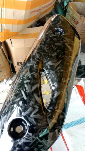 TAMENG KNALPOT SCOOPY FRISTAGE 2020 KEATAS KARBON FORGET REALLFICT