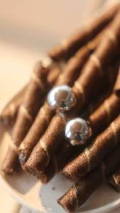 Adornment Club - Dollar Earrings (gold/silver) ต่างหู l nickel free waterproof long-lasting