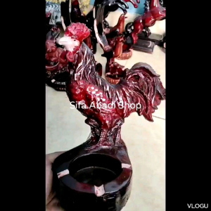 Asbak Murah Unik Aesthetic Motif Ayam