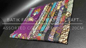 100% Batik Fabric size 20cm x20cm! best for art and craft quilting & Patchwork. Ready Stock