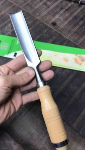 Firmer Gauge Chisel CRV Steel สิ่วโค้ง สิ่วเล็บมือ 1นิ้ว เครื่องมือแกะสลัก