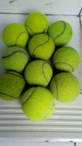 Bola Kasti/Bola Tenis Bekas Layak Pakai Original