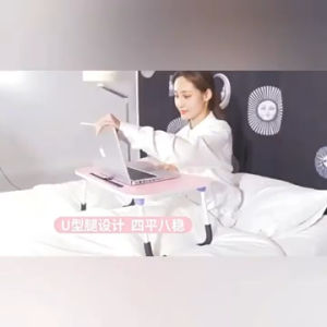 Taffhome meja lipat serbaguna laptop portable desk minimalist design