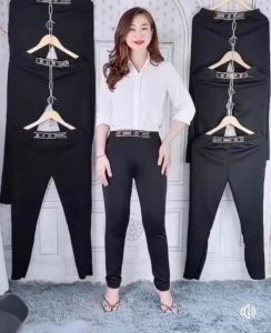 COMPO 5 CÁI QUẦN DÀI NỮ PHỐI LƯNG:TẶNG QUÀ