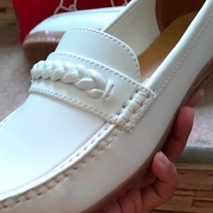 Promo 7.7 Sepatu Wanita Hitam/Putih Casual Rempel Slip On Y 58 Oclia Yasta
