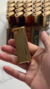 Combo 5cái Bật lửa Hột quẹt khò thân kim loại in Hình Đẹp May Mắn 1619 và nhiều kiểu hình giao ngẫu nhiên kiểu dán