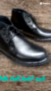 Sepatu PDH Full Kulit Model Tali