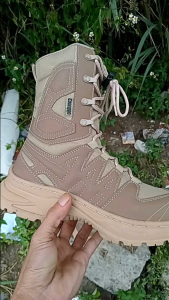 Sepatu PDL Gurun Tactical Safety Boots Terbaru & Sepatu PDL Polpp