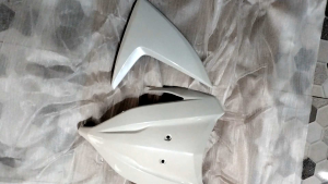 Cover lampu body panel sayap depan kiri kanan Vario 110 esp LED 2015 2016 new putih mutiara glossy kilap