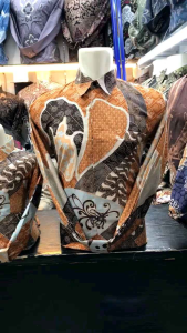 batik couple yaah dan anak laki lengan panjang lapis furing lengan panjang