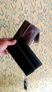 Luigi Leather- Dompet Kulit Bikers Moge Model Harley Davidson Series