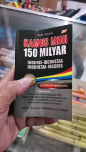 Kamus bahasa inggris mini . ukuran 75 x 115cm
