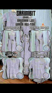 Sarimbit Maxmara Abu Pink 1 Seat 1 Keluarga 4 Baju – Pilihan Tepat untuk Keluarga