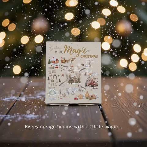 MILKBATHDIPS - Christmas Shower Steamers - 4pc Gift Box