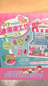 Mr Toys DIY Ice Cream Shop Arts and Craft activity for Children Toys Clay Mini Desserts Making Kids