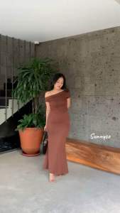 ALETTA ONE SET ROK MERMAID / ONE SHOULDER TOP / ATASAN + LONG SKIRT MERMAID BY SUNNYCI