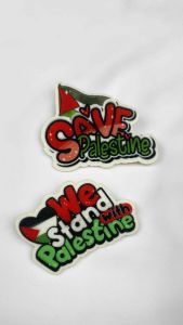 PIN FELT PALESTINE KERONGSANG GAZA