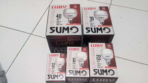 Mitech Platinum Lampu Bohlam LED T BULB Tabung Capsule Cahaya Putih / Warm White 3000k Kekuningan