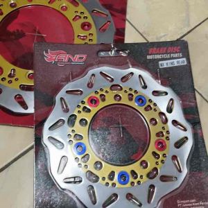 Piringan Cakram MXKing 1Set Depan Belakang Standar Variasi Monel Tinggal Pasang/PNP