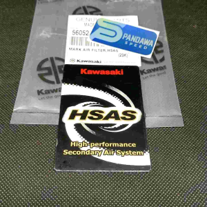Sticker Label Tabung HSAS Ninja 150 R Rr Ss Original 56025-1918
