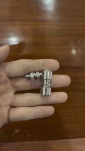 Lắc léo tay số inox 304 ku tin tay số inox tàu ghe