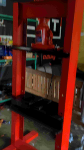 Alat Press Hidrolik Dongkrak Botol 50ton Manual Pelepas Bearing As Roda Belakang Mobil Multifungsi