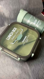 LUNCH BOX SET KOTAK BEKAL SET FREE BOTOL MINUM FREE SENDOK NEW