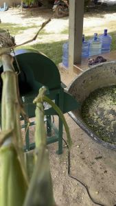 เครื่องสับหญ้า 4 ใบมีดแบบใหม่