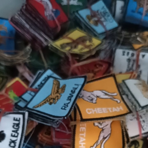 TANDA REGU PRAMUKA PUTRA BORDIR/BED BADGE REGU PRAMUKA HEWAN