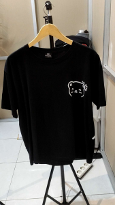 Kaos Oversized Tshirt Ho Bear: Gambar Depan & Belakang