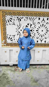 Setelan Kurung Melayu Anak Perempuan Viral