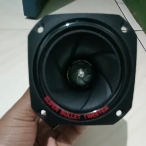 ORIGINAL SPEAKER SUPER BULLET TWEETER PIEZOO PASIF SPX MINI TREBEL SOUND SISTEM SURROUND MOBIL CAR AUDIO VOCAL. HL322B