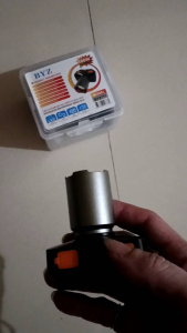 Senter Kepala Zoom 100 Watt BYZ777 Cahaya Putih Baterai 2400mAh